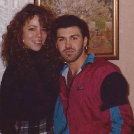 Mariah Carey with George Michael