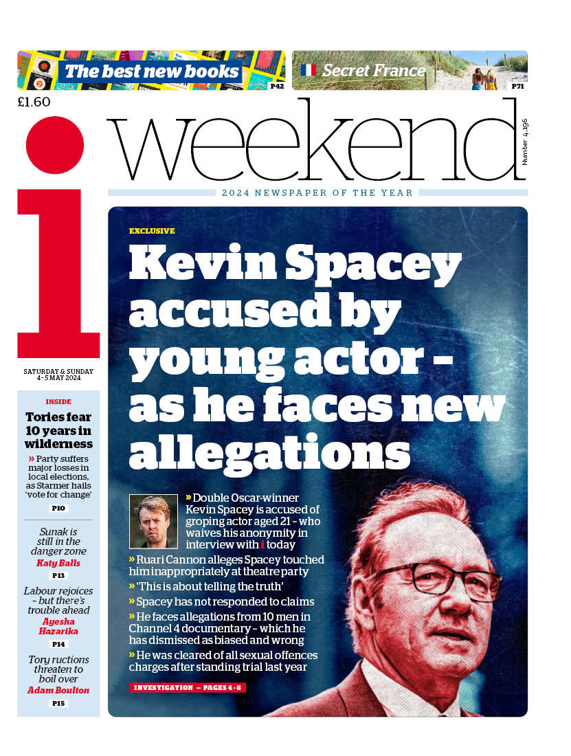 I WEEKEND: Kevin Spacey accused by a young actor of- as he faces new allegations #TomorrowsPapersToday