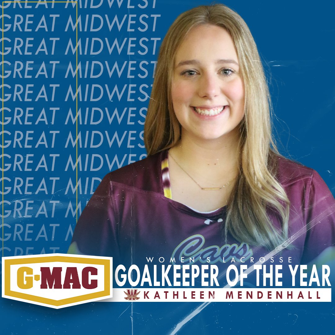 2024 G-MAC Co-Goalkeeper of the Year Kathleen Mendenhall, @WalshWomensLax