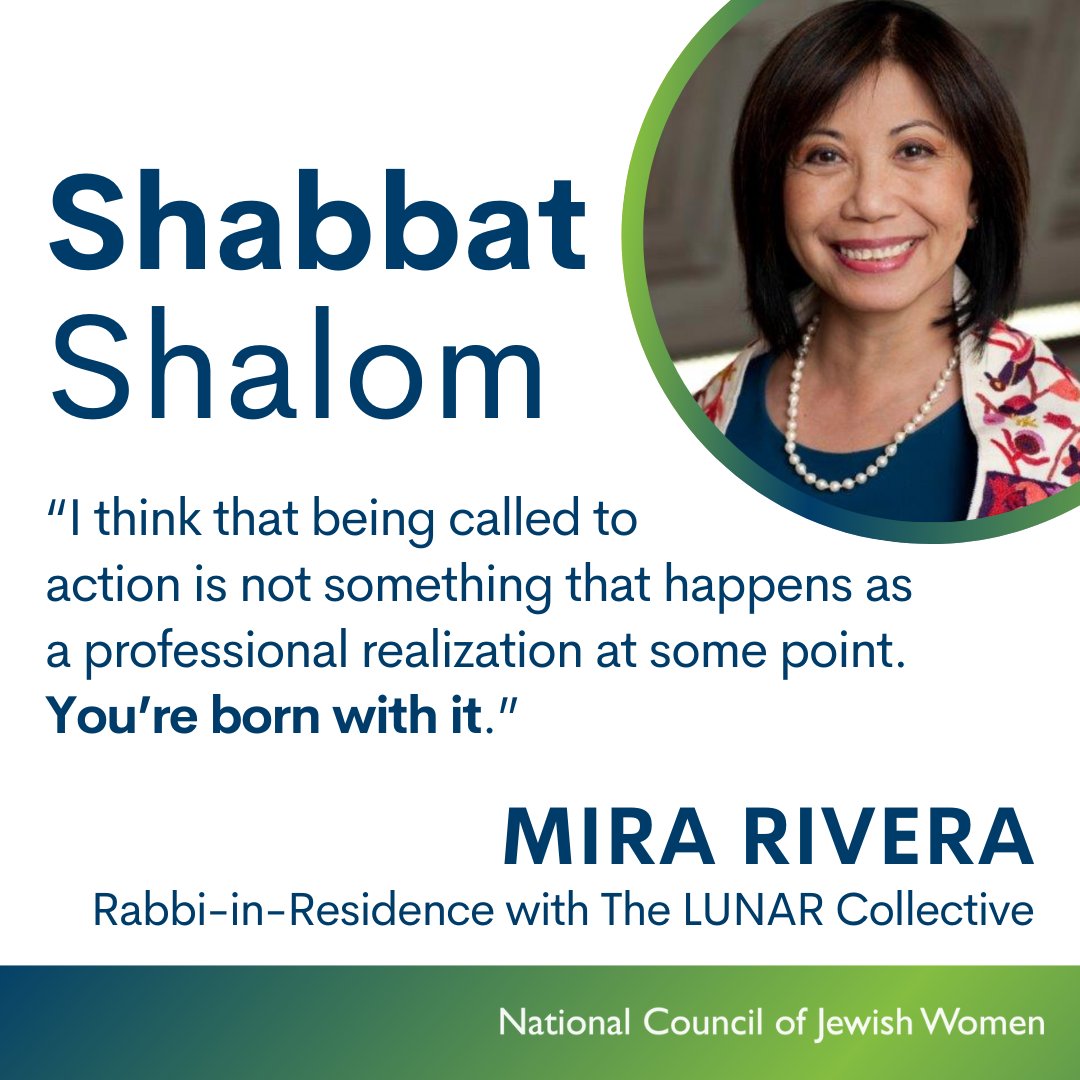 Shabbat Shalom! Today, we're highlighting Rabbi Mira Rivera, a member of the Rabbis for Repro Advisory Group & the Rabbi-in-Residence for @asian_jews, with whom we're partnering with in honor of #AAPIHeritageMonth.