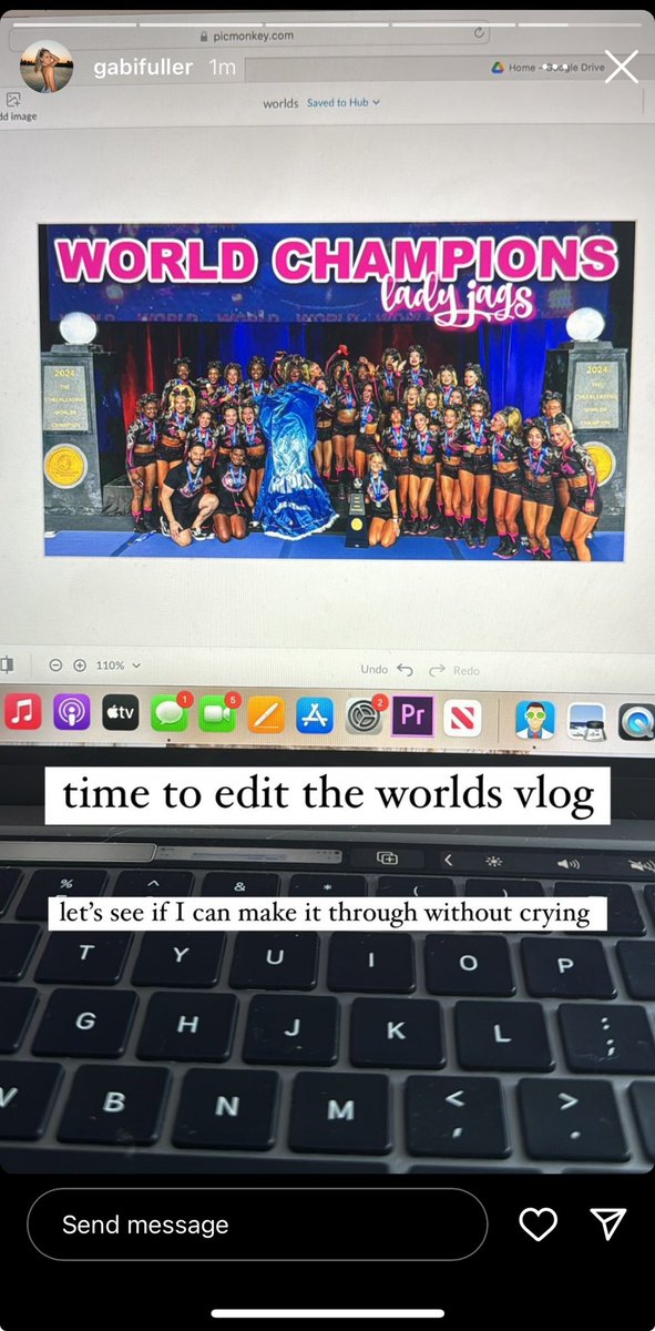 i’m so excited for gabi’s lj world champ vlog🤗🤗