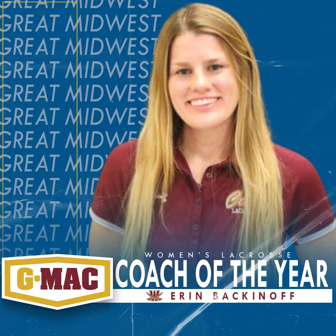 2024 G-MAC Co-Coach of the Year Erin Backinoff, @WalshWomensLax