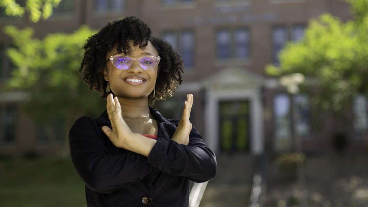 #NCCU24 | Meet Elena Kendrick, a passionate historian from Knoxville, Tennessee, with dreams of pursuing a doctorate in history focusing on slavery. Learn more about this determined future public historian. | #EaglePride #EaglePromise | LEARN MORE: tinyurl.com/NCCU24ElenaKen…