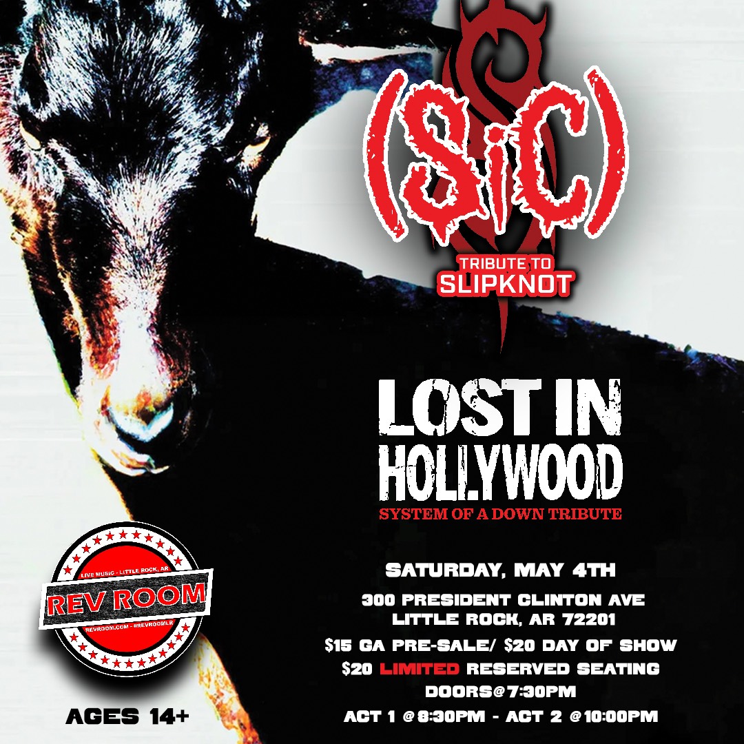 System of a Down fans! Slipknot fans! We got something special cooked up on Saturday night