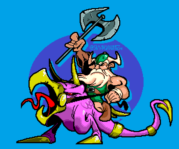 ShortedOutFuse's tweet photo. I drew the dwarf with the coolest name Gilius Thunderhead riding Chicken Leg going to beat the hell out of Death Adder

#GoldenAxe #SEGA #MegaDrive #FanArt https://t.co/vtdlUYkWzE