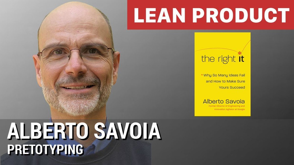 Check out this video of @Pretotyping talk on Pretotyping from @LeanProdMeetup: buff.ly/2wv65ux. Check out my #YouTube channel to be notified of new videos from other top #leanstartup speakers: buff.ly/2NskTkQ