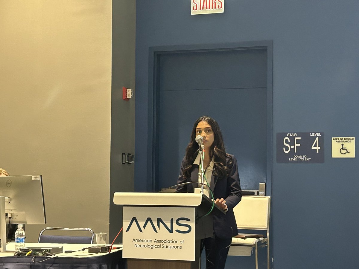 Congratulations to @WUSTLmed student Sangami Pugazenthi (@S__Pugazenthi) for being awarded the @NREFORG 2024 Medical Student Summer Research Fellowship Best Abstract.  She received the award at #AANS2024 annual meeting.