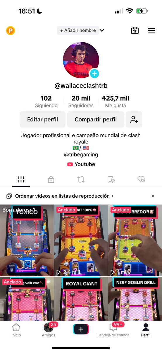 Code “Wallace” available on the shop🥳

I’ve been posting daily on YouTube and tik tok for some months, more motivation to keep on posting
Use code Wallace!!