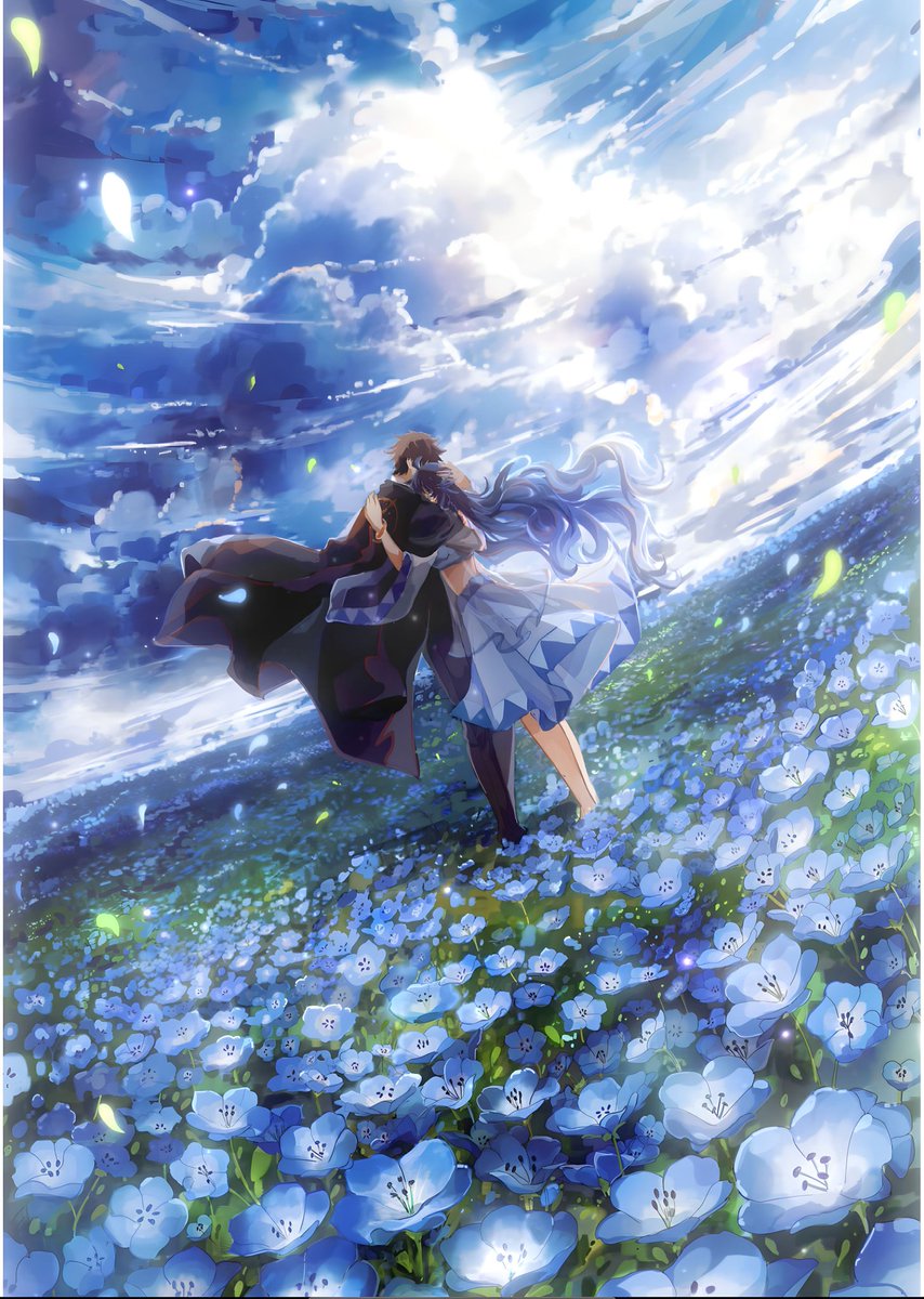 My couple character x original character. ⏳⚡ Orter Madl x Kuni