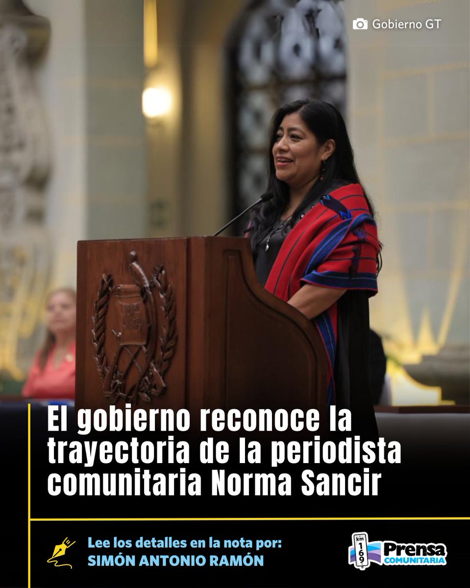 #LibertadDeExpresión ✊🏽📢 Día Mundial de la Libertad de Prensa En el contexto del Día Mundial de la Libertad de Prensa, la Comisión Presidencial por La Paz y los Derechos Humanos reconoció a las periodistas Norma Sancir, Ana Julieta Cárdenas y también la Asociación de…