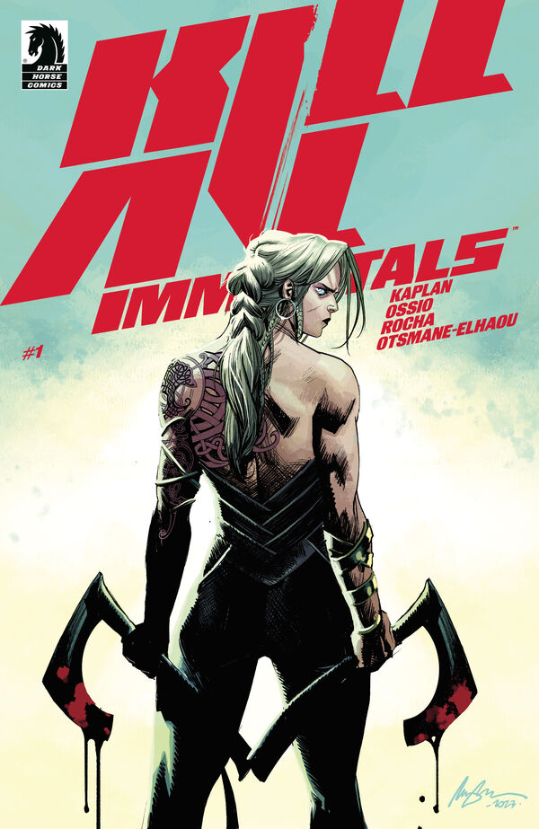 'Get ready for the summer’s most dangerous new series. Sharpen the axes, Kill All Immortals is coming'-@zackkaps on his upcoming series. @ComicsLotusland gives fans a sneak peek at the first four pages. PREVIEW: bit.ly/4aTQQgK