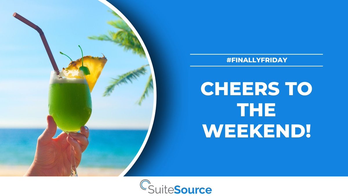 It's time to leave the stress of work and dive into the weekend! Happy Friday from @Suite_Source
#Friday #Weekend #Love #FridayVibes #FridayMood #Happy #FridayNight #Like #Fun #Smile #FinallyFriday