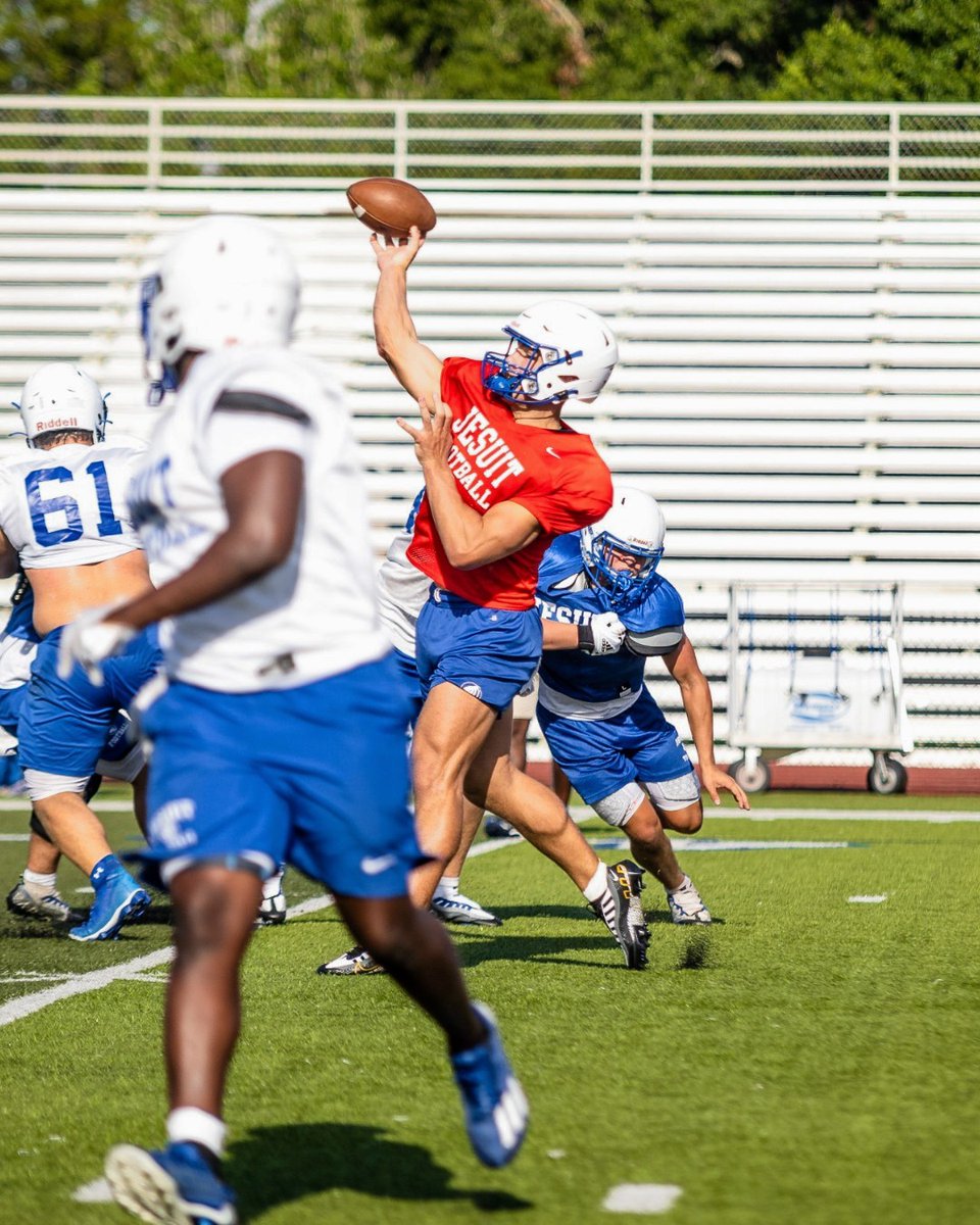 First week of spring ball in the books!

#AMDG #JesuitFootball #GoTigers