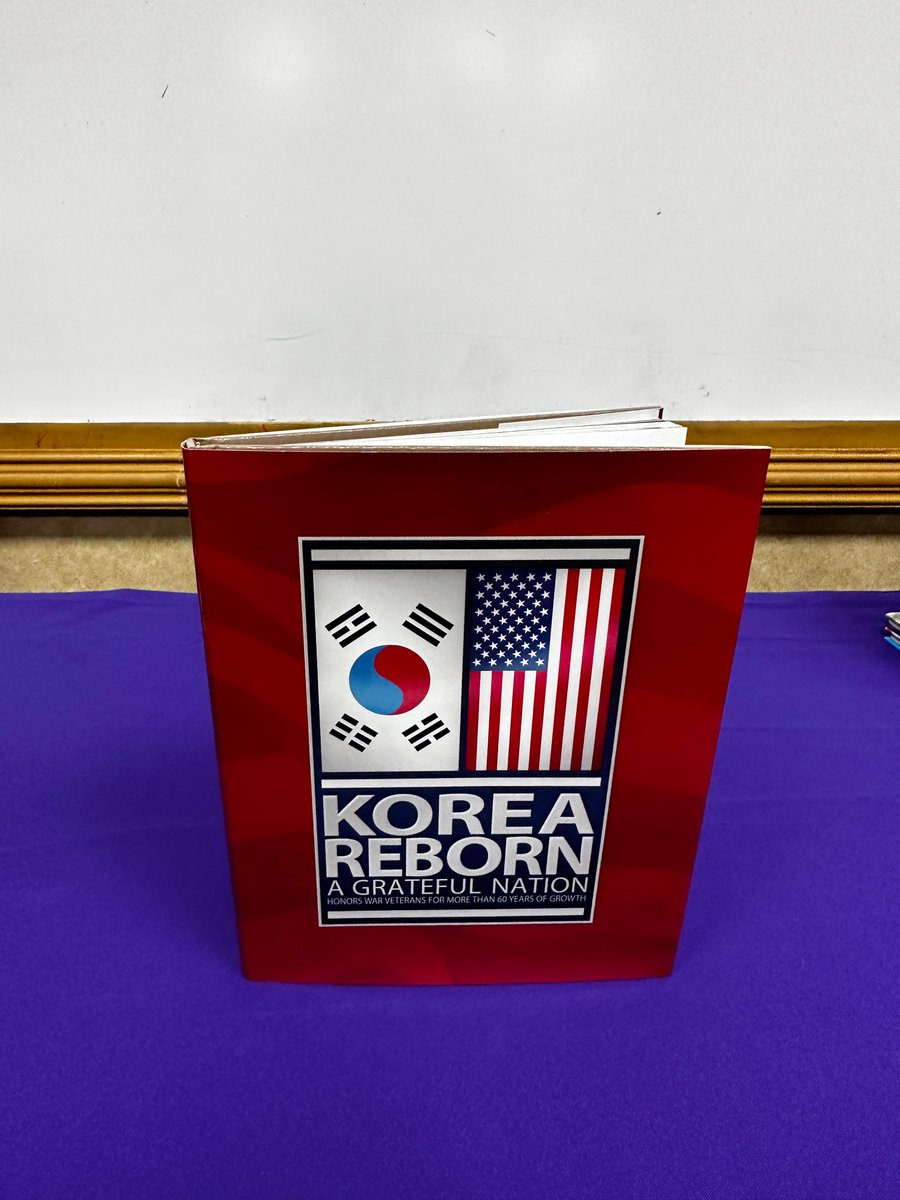 Big thanks to Korean War Vets Assoc. Chapter 329 for donating 'Korea Reborn' to the Aliante Library! 📚 Their generosity enriches our collection, shedding light on this crucial history. Grateful for their commitment to preserving our past. 🙏  #NorthLasVegas