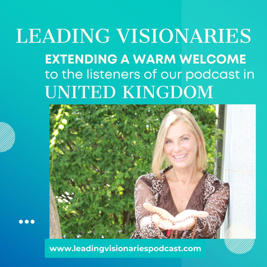 We are now downloading in more than 15 countries! Celebrate with us!

leadingvisionariespodcast.com

#visionary #newpodcastalert #ingenious #innovative #inspiring #inspiringothers #inspiringpeople #inspiringstories #UnitedKingdom