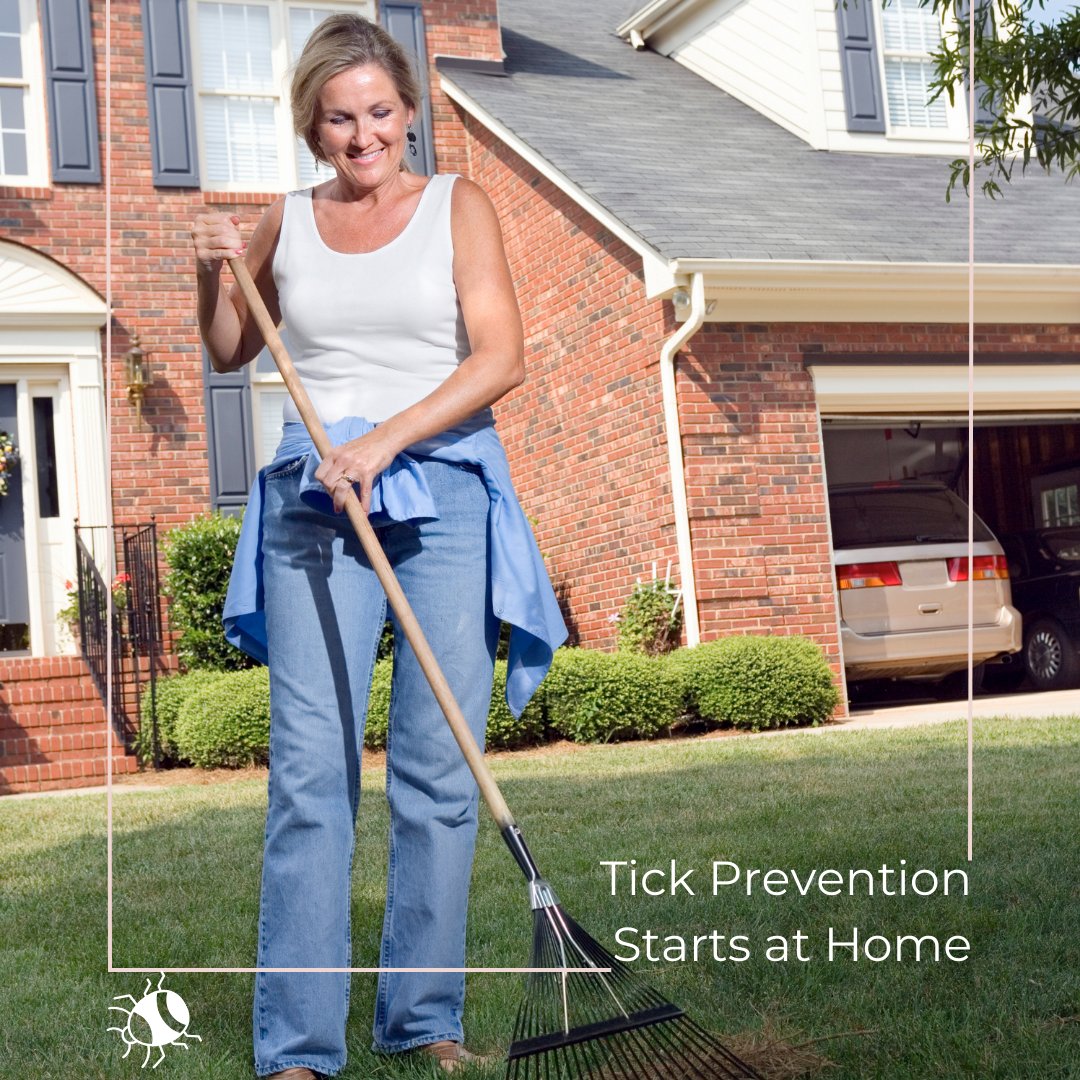 What if your own yard could prevent Lyme disease? Caring for your lawn, by eliminating leaf piles for example, reduces tick habitats. Let’s all help keep our green spaces safe, ok? #TickPrevention #GreenSpaces