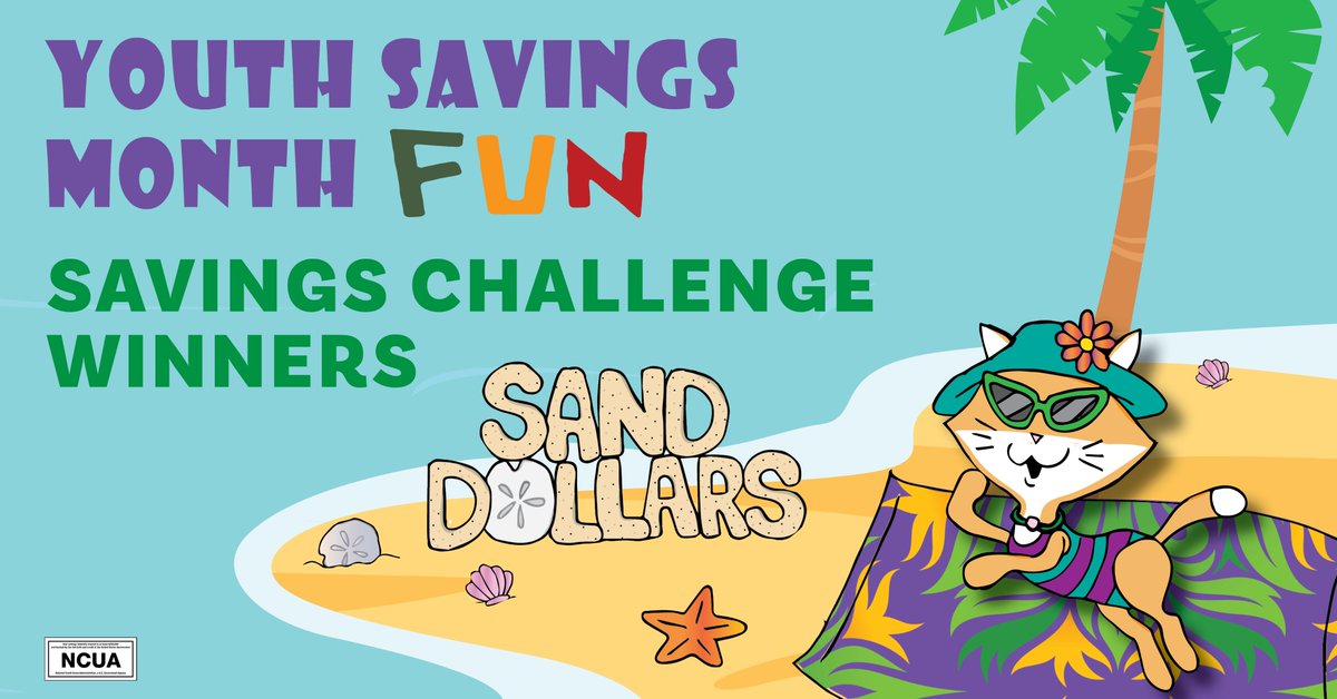 We had 2,572 entries in our Savings Challenge. Congrats to our seven lucky winners:
Henley G – Oregon Coast Aquarium Getaway ($500 value)
Ethan R- Aquarium Adventure ($250 value)
Riley L, Grace T, Aspen S, Hannah M, and Jamie A- $100 Prizes
Winners' families have been notified.😄