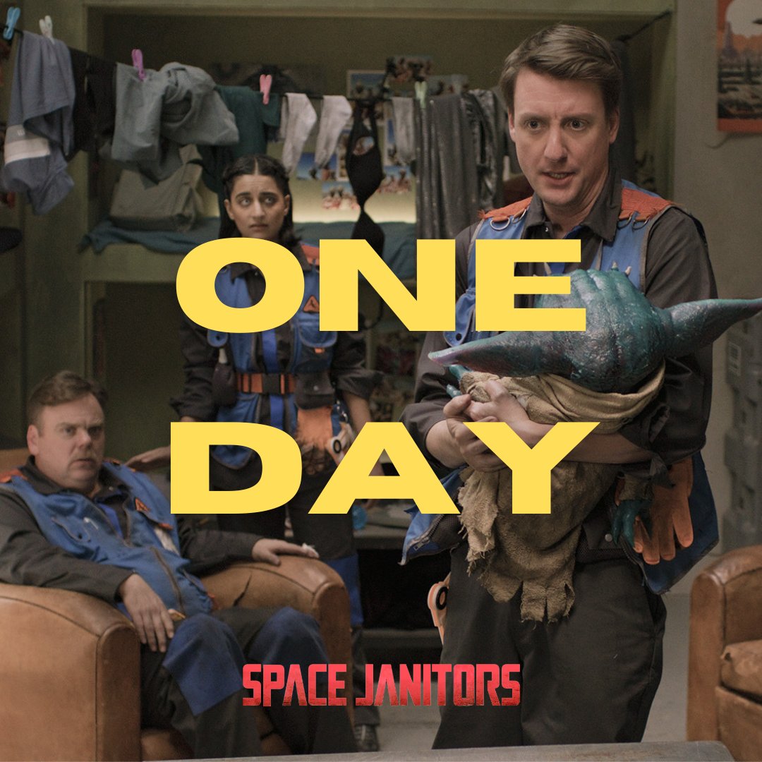 TOMORROW and TOMORROW and TOMORROW... 

The first episode of Space Janitors drops tomorrow at 7pmEST, with more eps dropping every Saturday at 7pm until June 1st! ☄️

Subscribe so you don't miss it: youtube.com/spacejanitors

#scificomedy #starwars #scifiseries #starwarsinspired