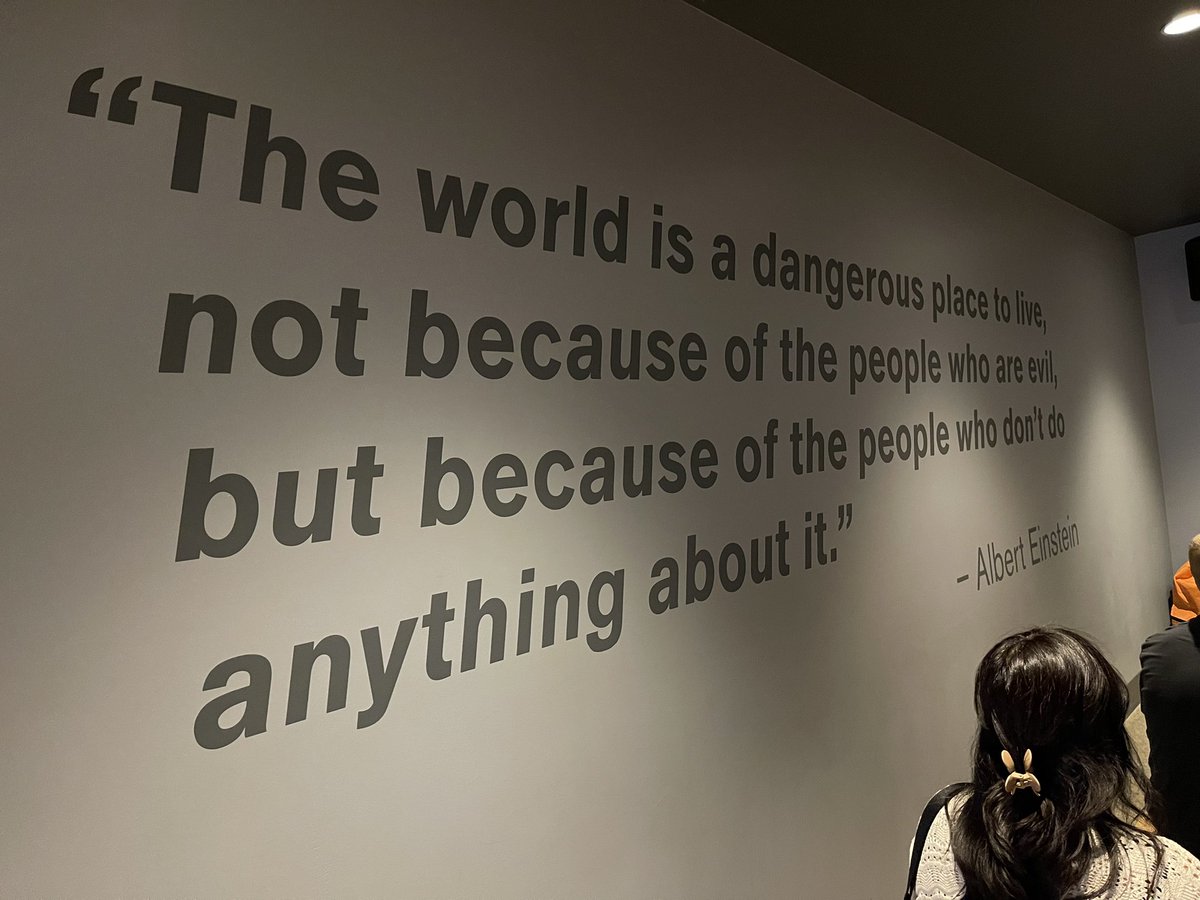 Took our students to the Dallas Holocaust and Human Rights Museum today.  What an experience!  Thank you <a href="/WorthingtonNISD/">Worthington Middle School - Northwest ISD</a>! #BeAnUpstander