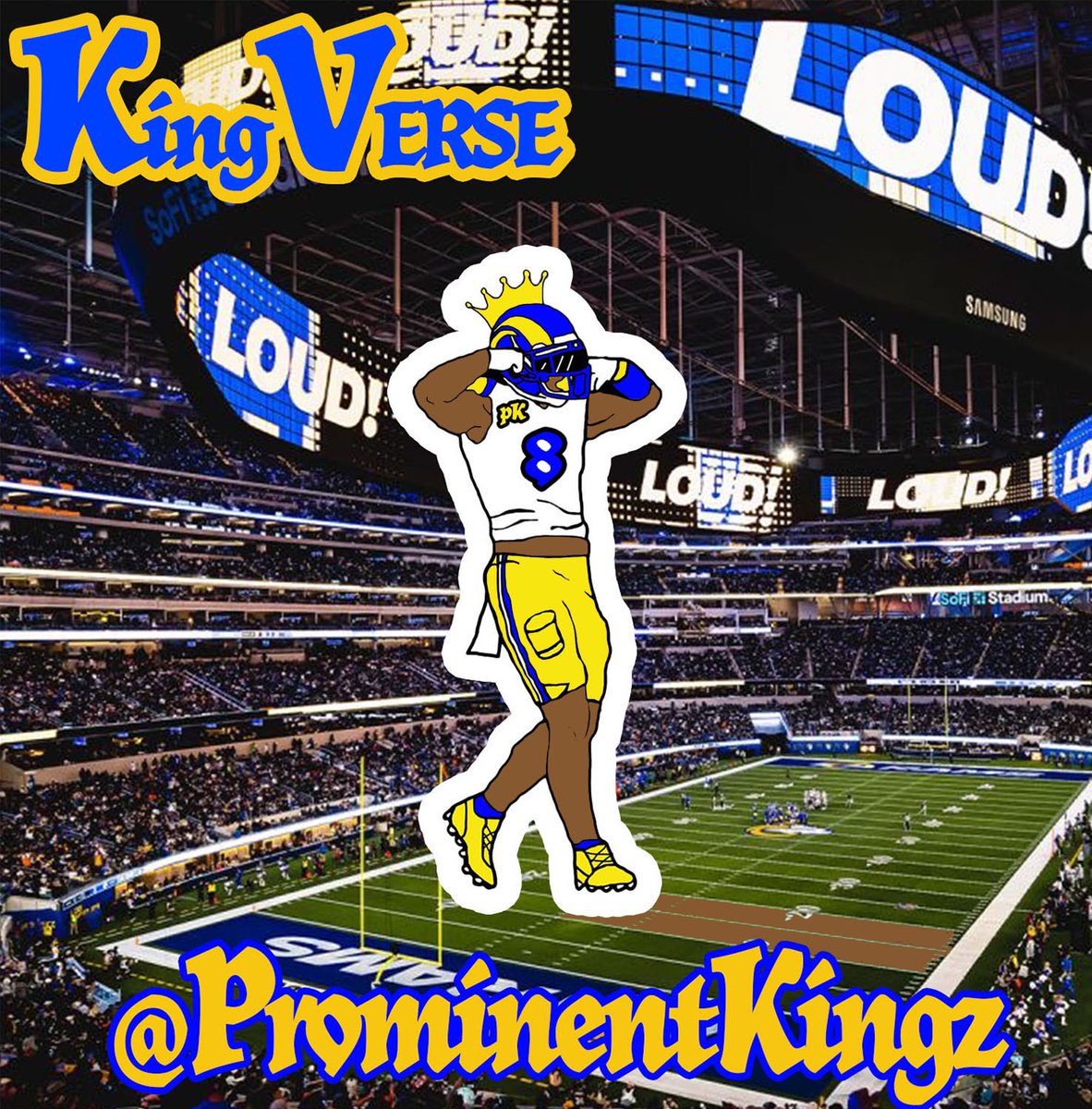 Rams 𝗚𝗜𝗩𝗘𝗔𝗪𝗔𝗬

Jared Verse jersey, Pinz &amp; Funko 

Pin drops at Dropping 5/7 1pm &amp; winners will be announced at the 12:45

RULES TO ENTER‼️MUST FOLLOW ALL TO ENTER 

🔵Like &amp; RT
🟡Tag 3 people &amp; <a href="/jaredVerse1/">Jared Verse</a>
⚫️ MUST BE FOLLOWING ALL 3 (our accounts) <a href="/ProminentKingz/">jay__D</a>
