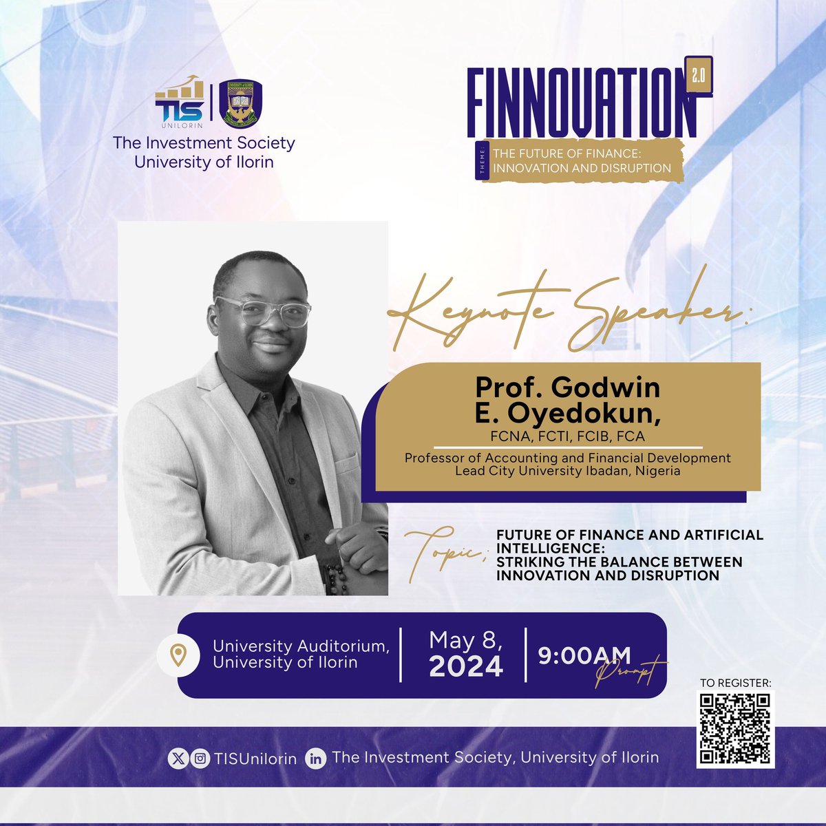 INTRODUCING OUR FIRST KEYNOTE SPEAKER!!

#FINNOVATION