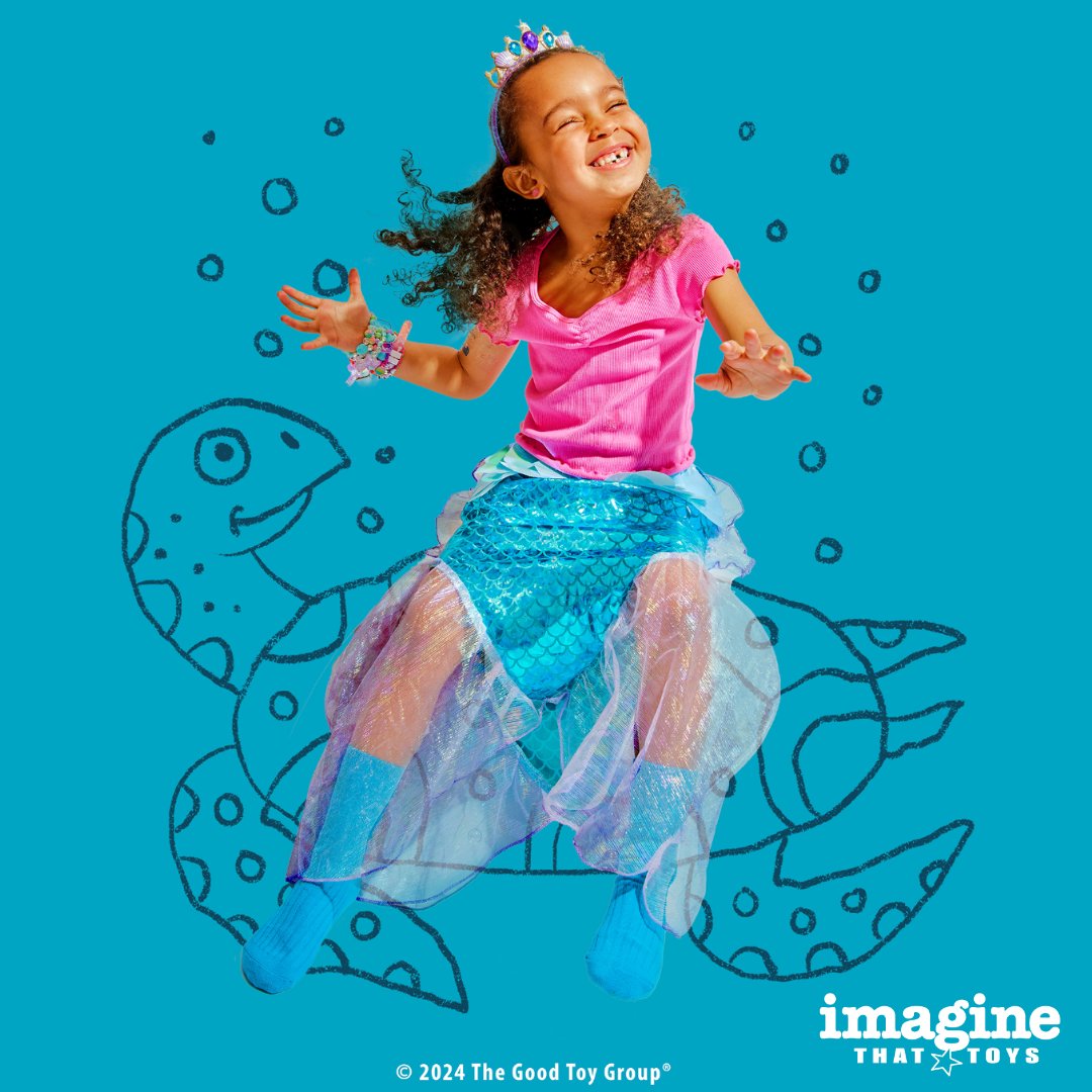 If you were a mermaid, which underwater animal would you want as your BFF?

🐠 Fish
🐬 Dolphin
🦀 Crab
🐳 Whale

#MermaidDressUps #Mermaids #Besties #PretendPlay #ImagineThatToys