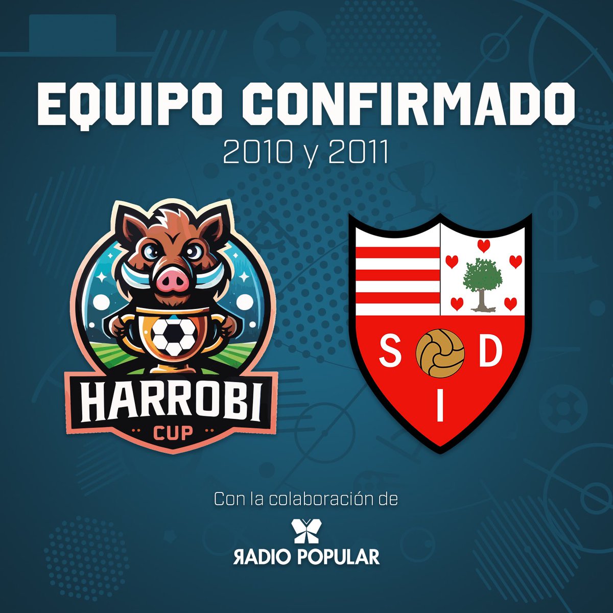 Cuarto participante confirmado la @indautxu_sd 🔴🔵! El recientemente centenario club de la capital no podía faltar a esta fiesta del fútbol. Seguro competirán a alto nivel. 💯 Gogotsu itxaroten zaituztegu lagunok! 🐗