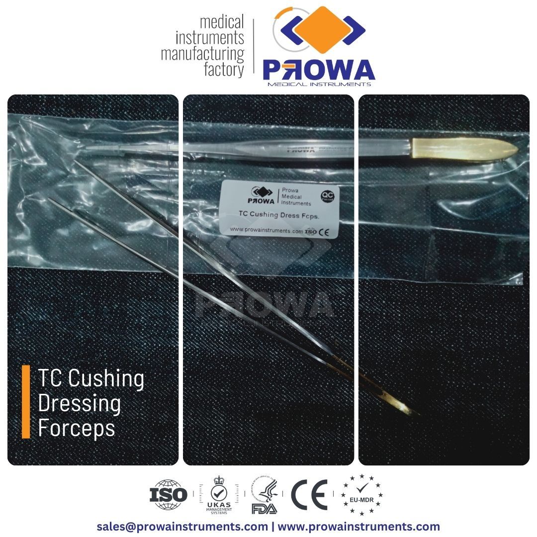 TC Cushing Dressing Forceps
.
.
.
#dental #dentalfactory #dentalsurgery #dentalhealth #dentalworld #stainlesssteel #medicalinstruments #medicalequipments #health #medicaldevices #medicaldevicemanufacturing #surgical #surgicalsteel #surgicalInstruments #madeinpakistan