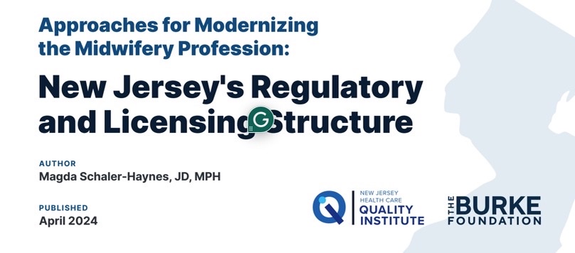 Read Prof. Magda Schaler-Haynes' (@SchalerHaynes) latest midwifery report on modernizing the profession in New Jersey. From regulatory structure to workforce implications, it's all here: ow.ly/7Y6150Ru33T