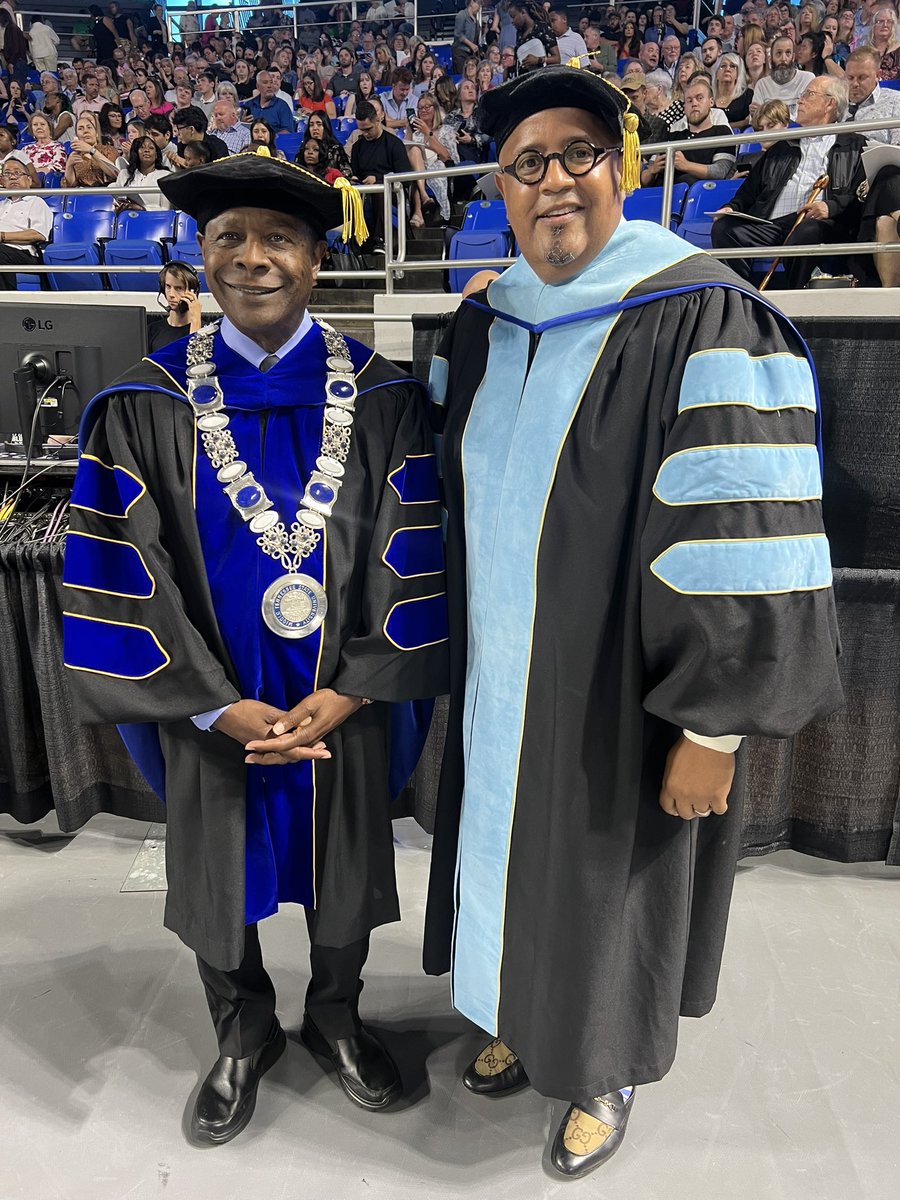 Today, in the first of our three Spring 2024 commencement ceremonies, we welcome alum Dr. Cary E. Holman, Director, Franklin County School District, as our speaker! @MTAlumni #trueblue