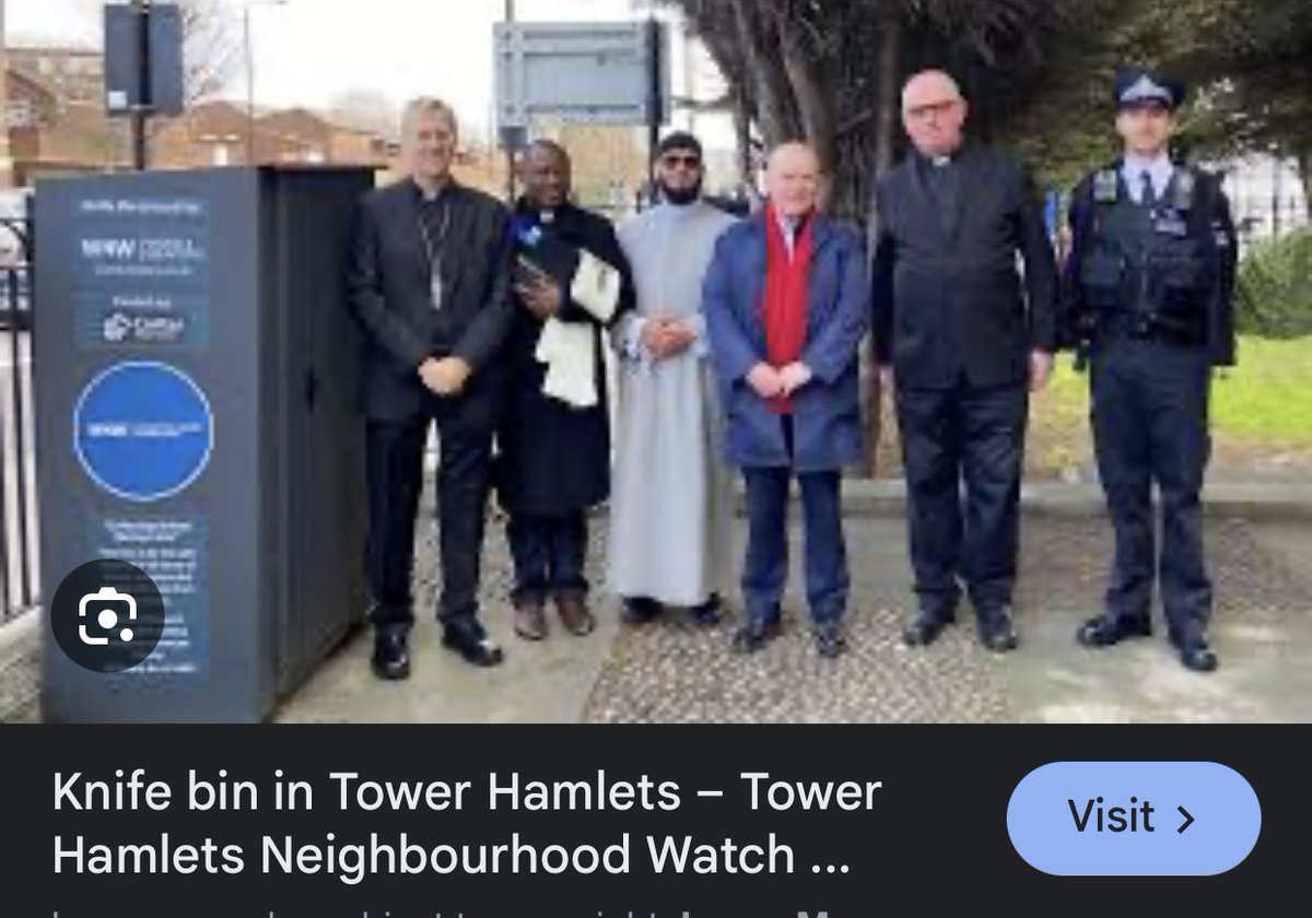 Pleased to hear about success of these knife bins. Another successful community safety initiative of the previous @TH_Labour administration. thlabour.org/2022/02/16/tow…