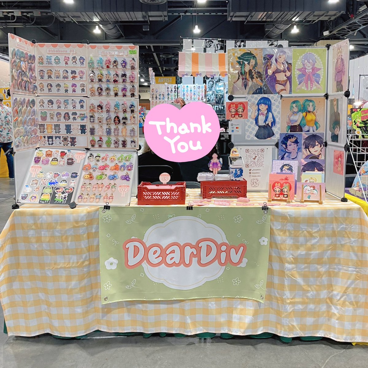 _DearDiv's tweet image. I’m at @FANEXPOPhilly this weekend at table 1407
Stop by to say hi ☺️
.
#fanexpophiladelphia #artistalley #conventions #prints #buttons #charms #stickynotes #cottagecoreaesthetic #pastel