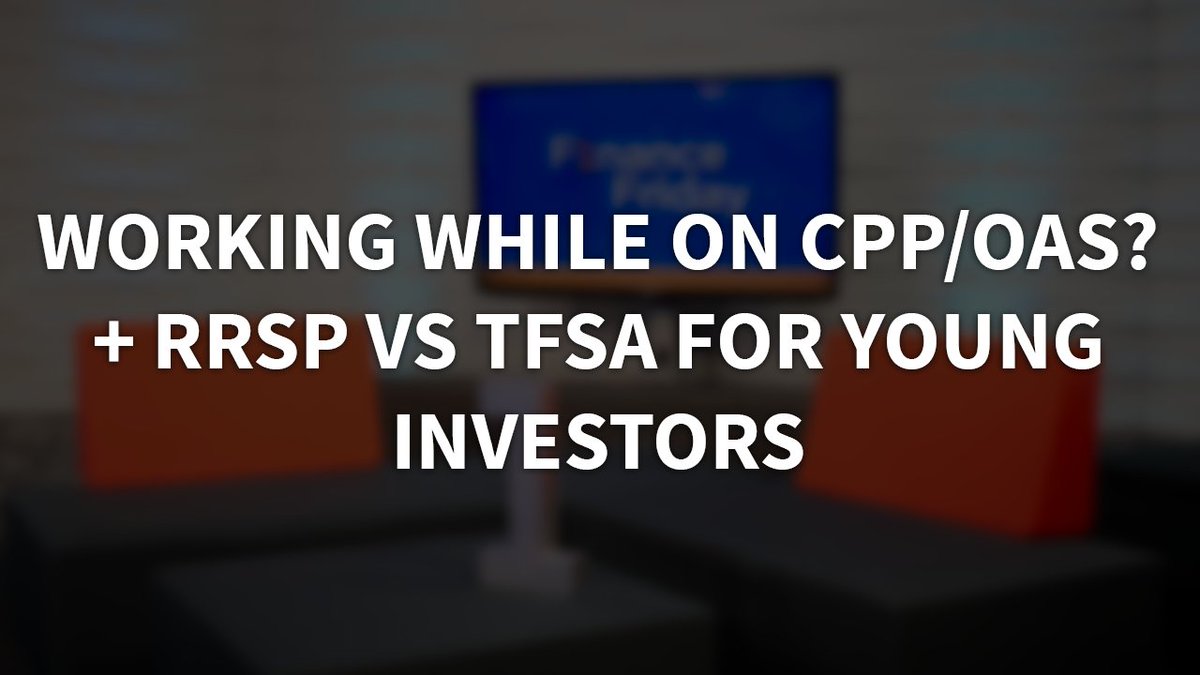 Can you work + collect #CPP and #OAS? RRSP or TFSA for young investors? Get answers on #FinanceFriday! Watch now: youtube.com/watch?v=jrvv7-… #personalfinance #investingtips #FirstOntario #financialliteracy