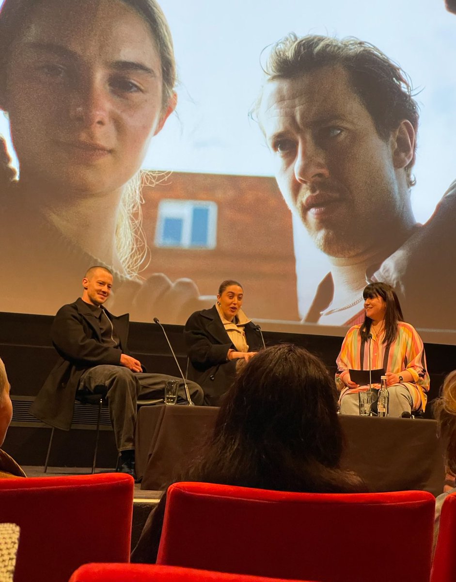 🔴 new photo of joseph quinn and luna carmoon during the hoard screening at bfi southbank! 🥹✨ (via @fan_fundraiser)