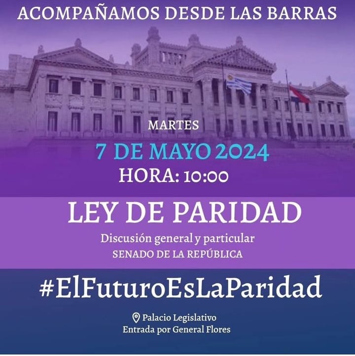 La Red de Mujeres Políticas del Uruguay reafirma su compromiso con la igualdad. Por más mujeres con perspectiva de género! Más y Mejor democracia!