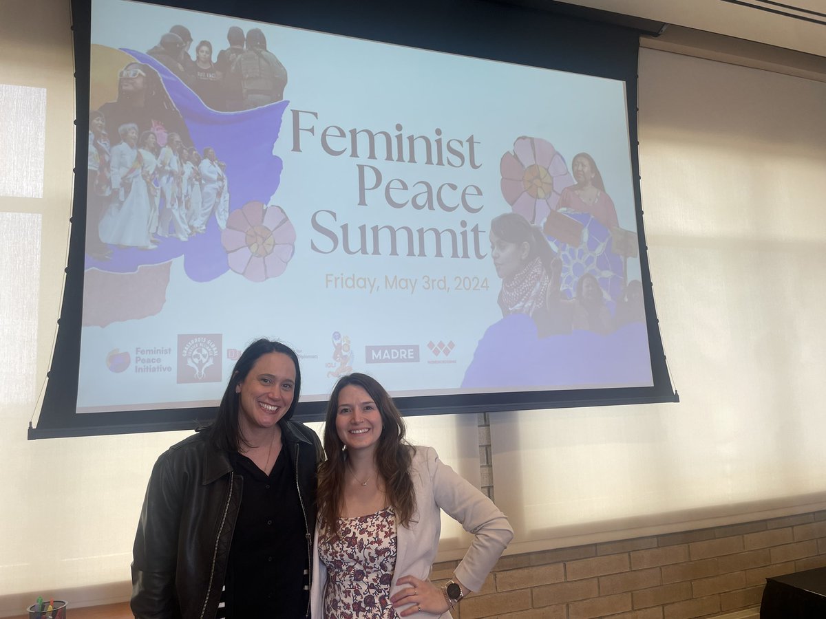 Dr. Phoebe Donnelly (@phoebsg86) on Twitter photo That’s a wrap on the first Feminist Peace Summit! Congratulations <a href="/IGLI_DU/">IGLI: Inclusive Global Leadership Initiative</a> <a href="/marieeberry/">Marie Berry</a> <a href="/MADREspeaks/">MADRE</a> thank you to <a href="/boell_us/">Heinrich Böll Foundation DC➡️ @boellus.bsky.social</a> for supporting our attendance! <a href="/ipinst/">Intl Peace Institute</a> <a href="/evyncp/">Evyn Chesneau Papworth</a> That’s a wrap on the first Feminist Peace Summit! Congratulations <a href="/IGLI_DU/">IGLI: Inclusive Global Leadership Initiative</a> <a href="/marieeberry/">Marie Berry</a> <a href="/MADREspeaks/">MADRE</a> thank you to <a href="/boell_us/">Heinrich Böll Foundation DC➡️ @boellus.bsky.social</a> for supporting our attendance! <a href="/ipinst/">Intl Peace Institute</a> <a href="/evyncp/">Evyn Chesneau Papworth</a>