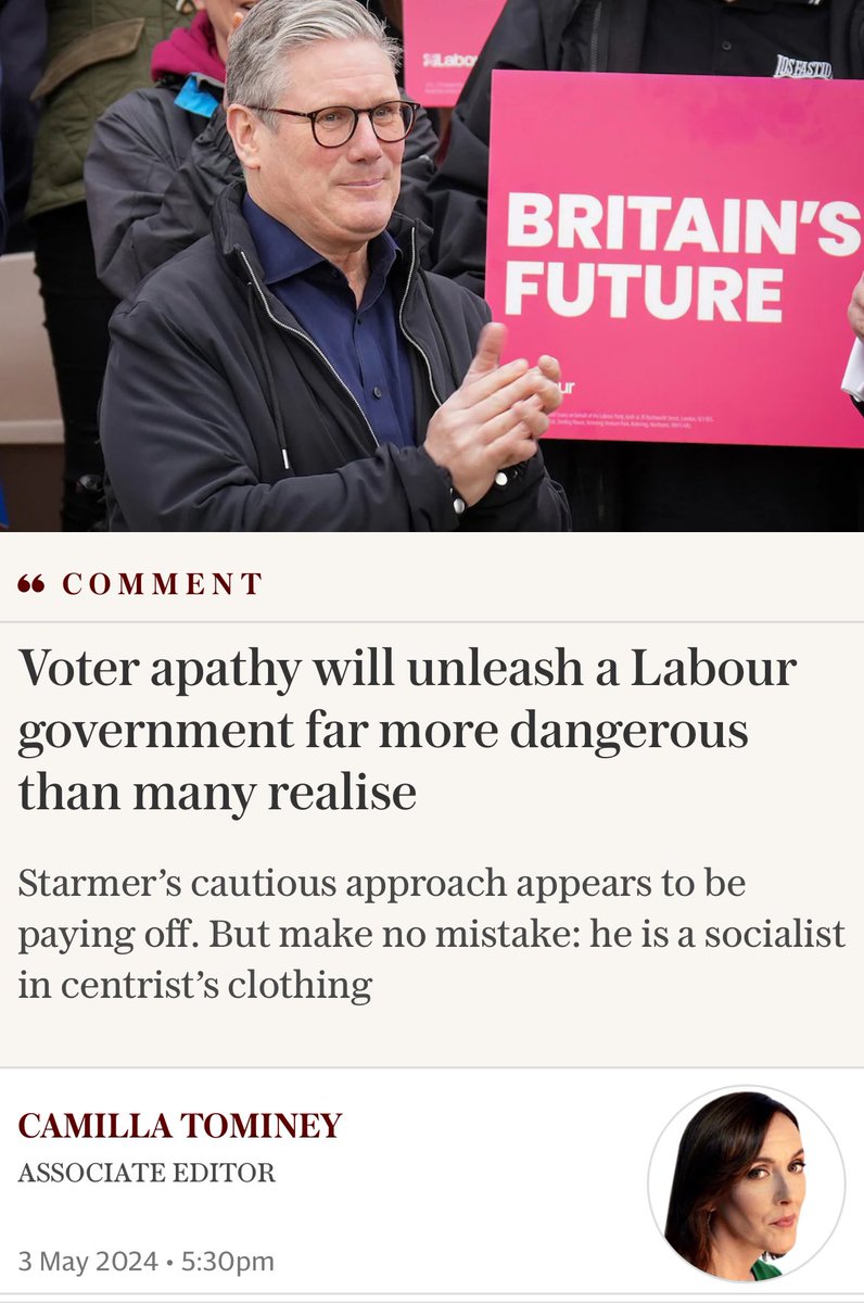 Panic over everyone. Starmer's really a socialist.