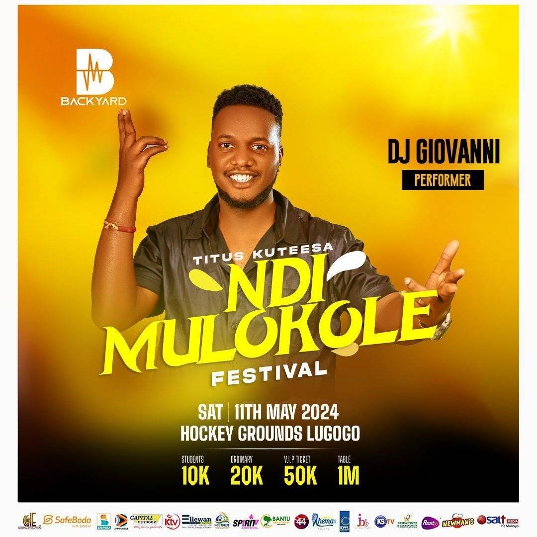 'Grab your tickets and join the party! It's going to be a night to remember filled with incredible music and good vibes. 🎉🎵 
#NdiMulokoleFestival
#RoyalArmyUganda