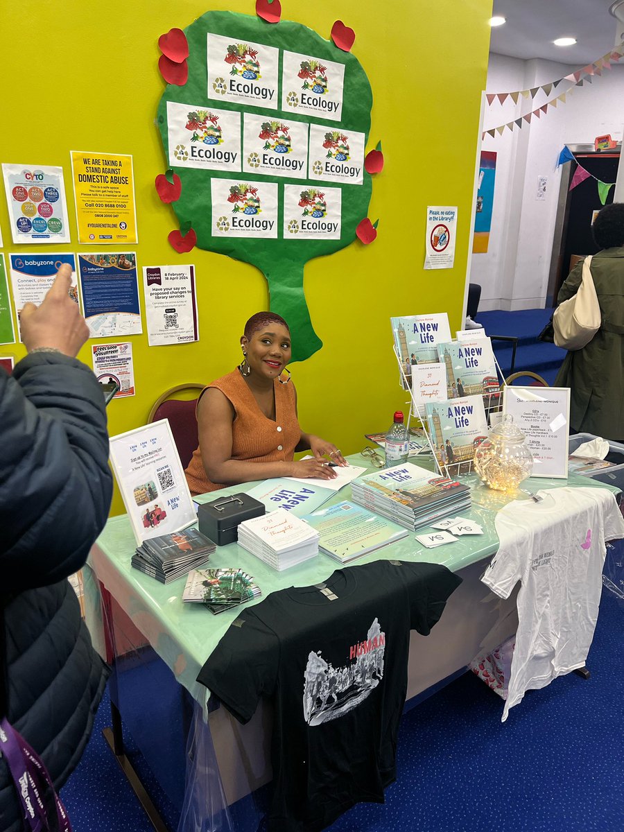 Around a week ago today I  had my book launch hosted by <a href="/CroydonLibs/">Croydon Libraries</a> 🎉. Big thanks to everyone who came with their children ❤️.

I absolutely love it when I can bring my daughter with me so see what mummy is doing, so thankful for that. 🎉