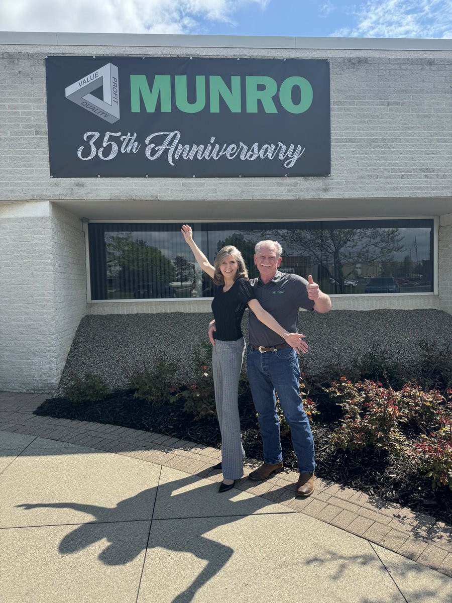 This year, we’re hitting a major milestone: 35 years in business! From the entire team here at Munro, thank you for working with us, watching us on @live_munro, or supporting us in whatever capacity you have so far. Here’s to the next 35 years!