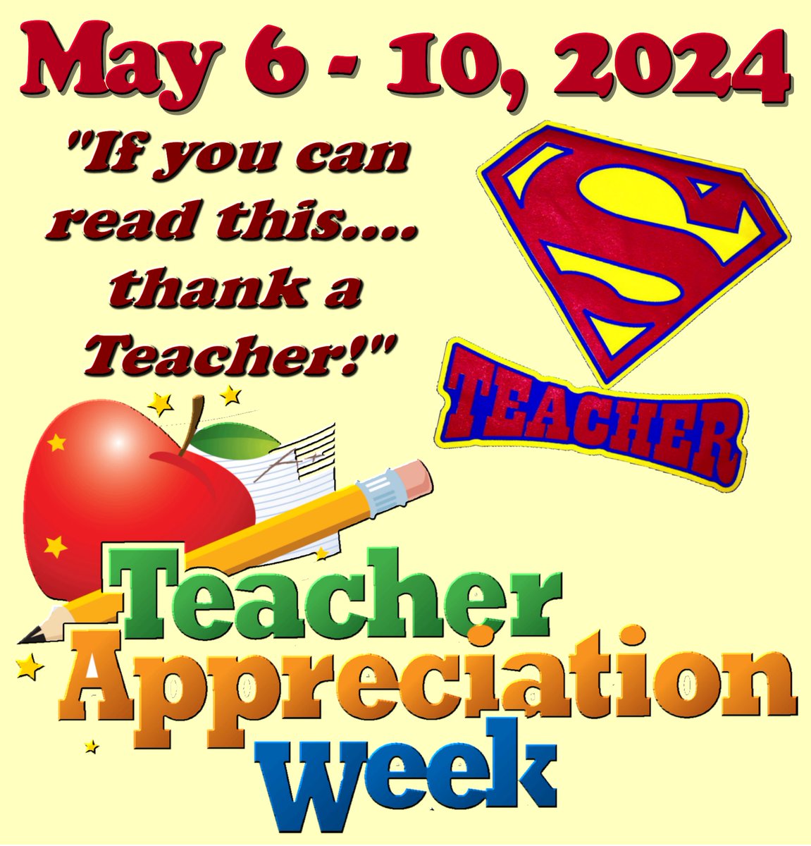 Teacher Appreciation Week is May 6 – 10. Think of, and thank if you can, the teacher that comes to mind as your G.O.A.T. and who helped you not only to learn but to become more of a whole and healthy person. #Built4Bibb #WestsidePride #TeacherAppreciationWeek