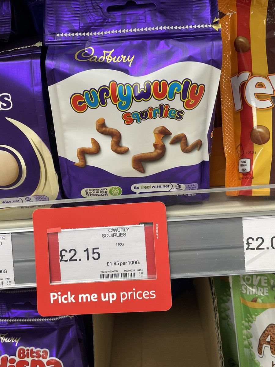 I used to love curly wurly. But not at this price