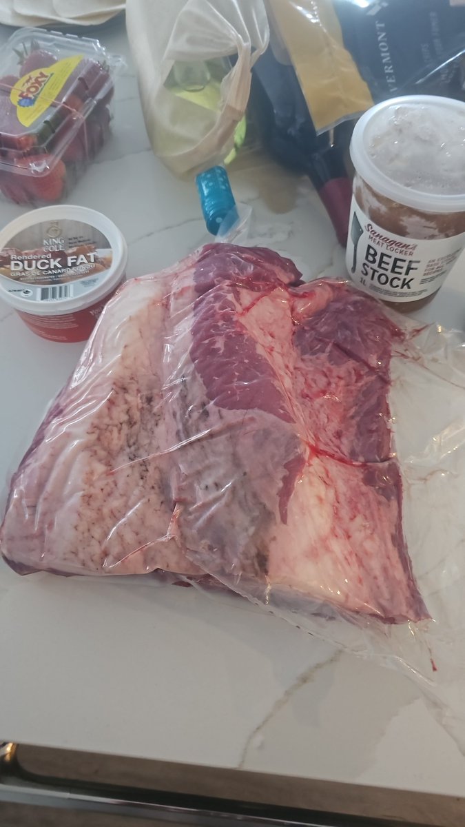 Enter the Game 7 brisket!!! #LeafsForever #LowAndSlow