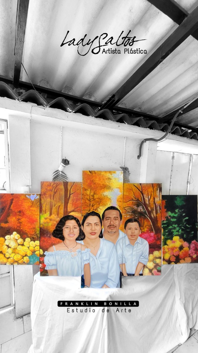 ladysaltosm's tweet photo. ¡Inmortaliza los momentos especiales con un retrato de familia! 🖼️✨ En un moderno formato de 5 bastidores, haz de tu hogar un reflejo de tu amor familiar! 💖 #LadySaltos #YoQuieroUnRetratoAsí 👨‍👩‍👧‍👦🎨

¿Quieres encargarme tu Retrato Familiar? Escribeme: https://t.co/PIatnidZHA  📲🎨 https://t.co/GTc1XH05Xv
