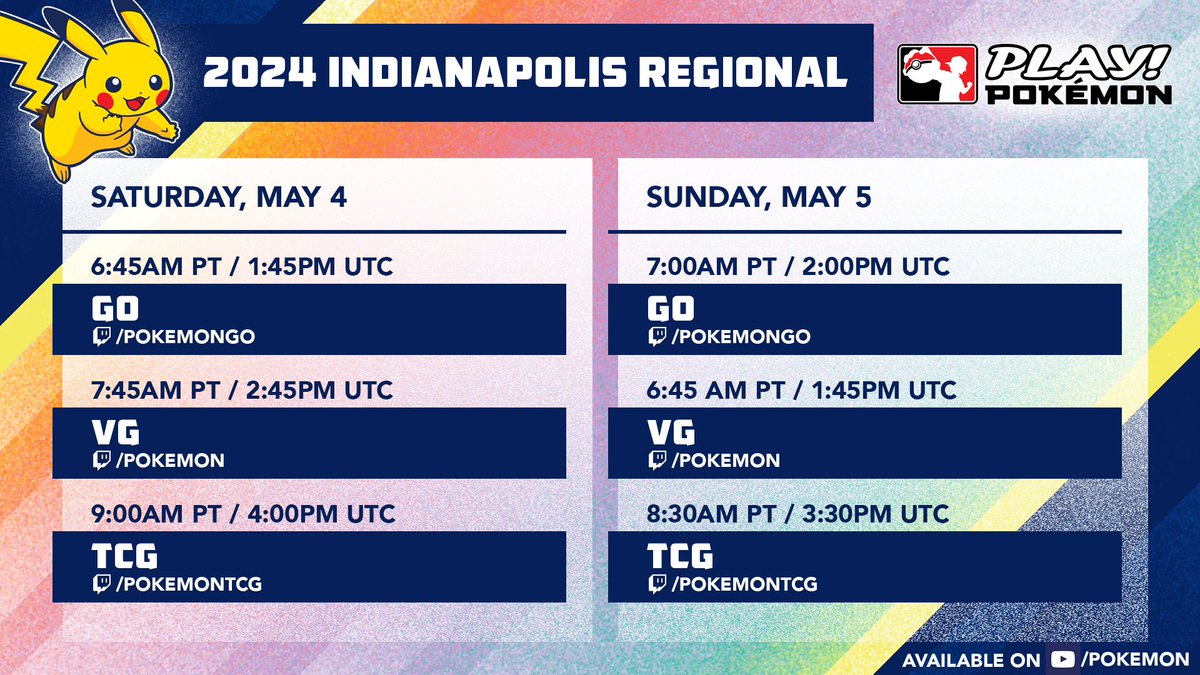 The 2024 Indianapolis Regional Championships broadcast is going to be HEAT 🔥 You won't want to miss this one, check out the schedule below!