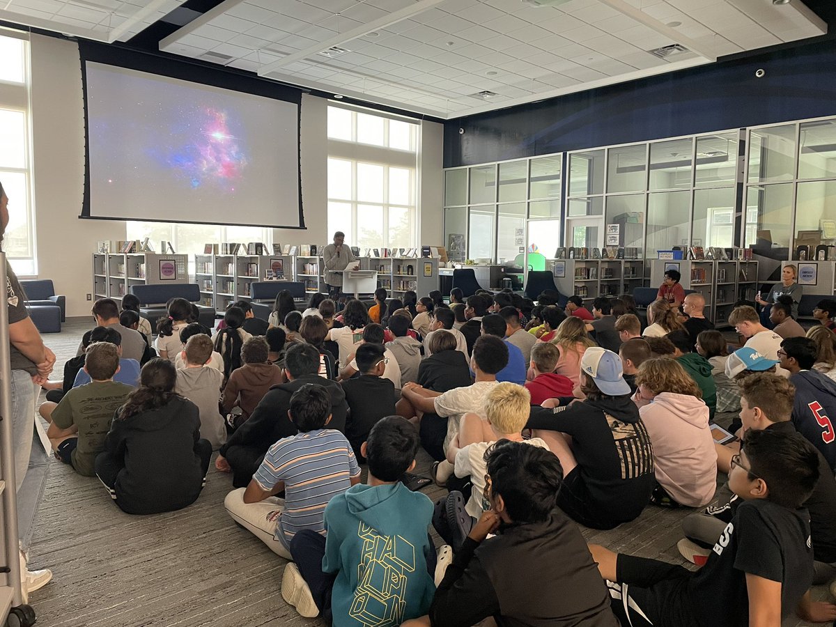 I was blown away by the tenacity and talent of our 7th graders at the poetry slam today! So glad we could host in the @HaysLibraryPISD! @Mrsjvalliere @LedbetterMrs @QuiPatten @ProsperHaysMS @PISD_Libraries