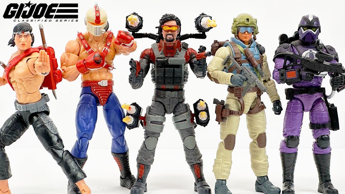 Hasbro GI Joe Classified Series Wave 17 action figure review!

@Hasbro @GIJoeOfficial #GIJoe #ClassifiedSeries #Wave17 #BigBoa #Airborne #QuickKick #TechnoViper #MetalHead #actionfigures #toyreview #Hasbro

-> youtu.be/qSNBoAQqKvs?si…