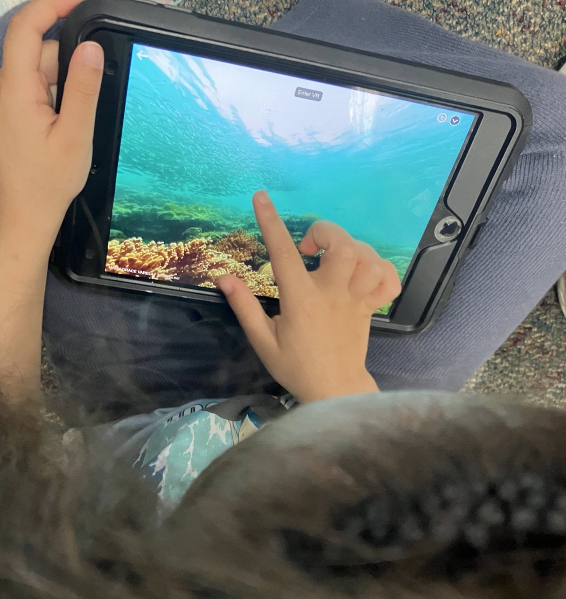 1st graders in @KRadzicki’s class at @HayesHawks learned how animals depend on their environments in our @nearpod lesson!🌳🐒 We watched an interactive video, explored 3D animals, and went on virtual field trips to different habitats! #KISDelemtech