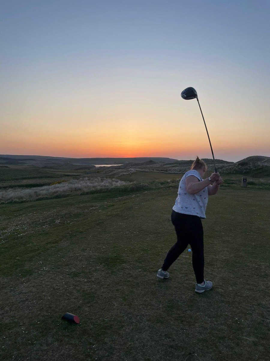 A beautiful evening for the first midweek ladies competition of the season last night ⛳️😍