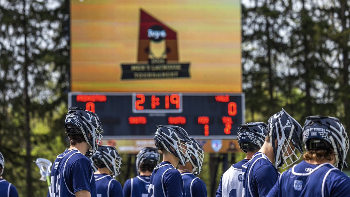 ALL EYES ON ITHACA. The Ivy League men’s lacrosse tournament is less than two hours away with back-to-back showings on @ESPNU. 🌿🥍 Semi #1 (6 p.m) No. 2 @TigerLacrosse 🆚 No. 3 @YaleLacrosse Semi #2 (8:30 p.m) No. 1 @CornellLacrosse 🆚 No. 4 @PennMensLax